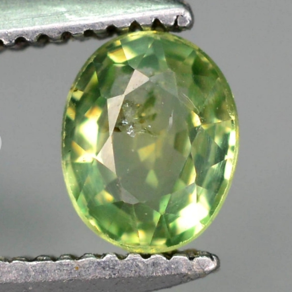Beautiful Green Montana Sapphire